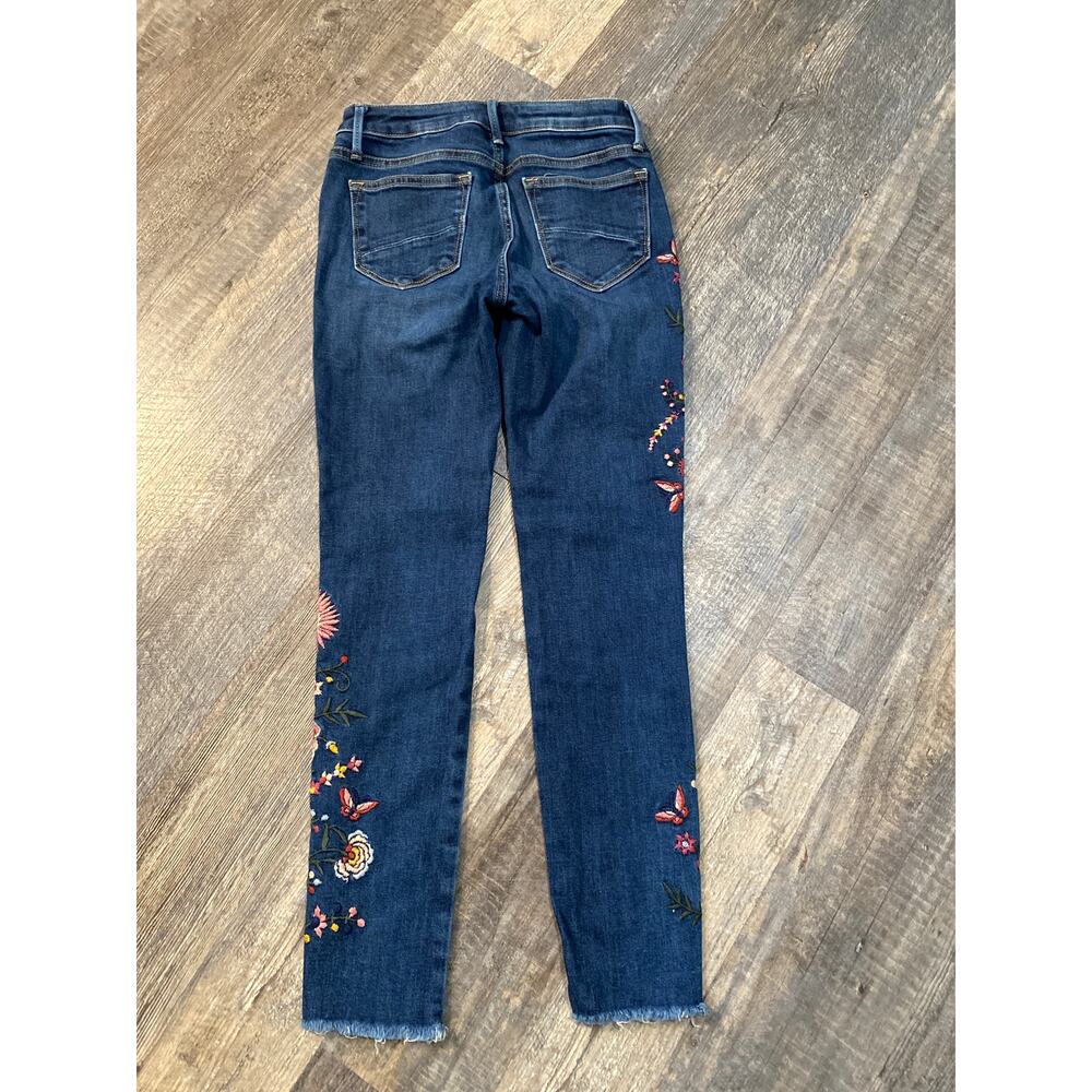 DRIFTWOOD by Free People Jackie Embroidered Jeans Size W25/L28 - Picture 2 of 10